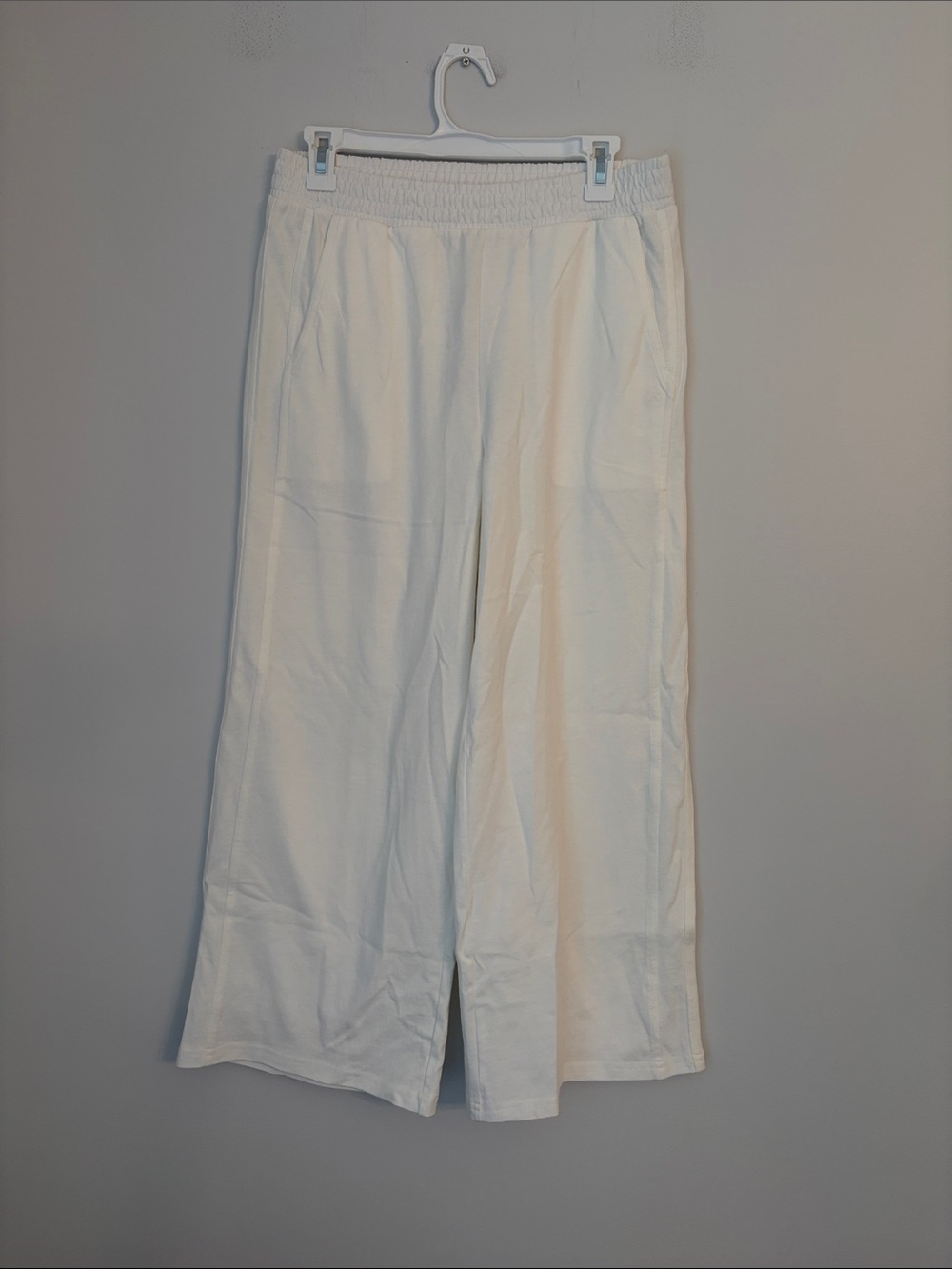 Outerknown Regenerative Cotton Wide Leg Cropped Beach Pant Size Small NWT